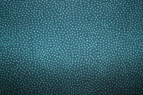 Baumwolle Emilie unregelmäßige Tupfen dunkles petrol (10 cm)